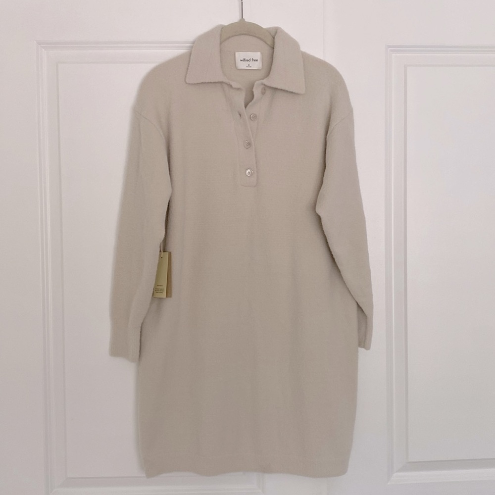 Aritzia Wilfred free Maia sweater dress